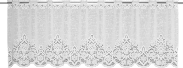 POCOline Scheibengardine Aruba weiß B/L: ca. 150x50 cm