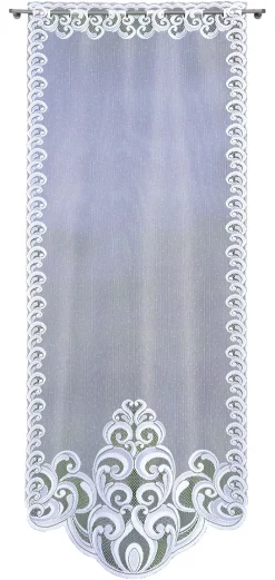 POCOline Scheibengardine Belize weiß B/L: ca. 60x160 cm