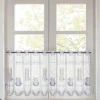 POCOline Scheibengardine Cappuccino braun B/L: ca. 145x45 cm