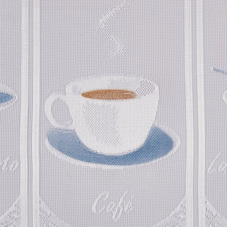 POCOline Scheibengardine Cappuccino braun B/L: ca. 145x45 cm