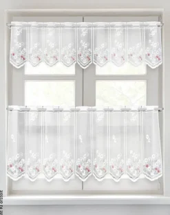 POCOline Scheibengardine Devin bunt B/L: ca. 140x45 cm