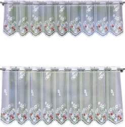POCOline Scheibengardine Devin bunt B/L: ca. 140x45 cm
