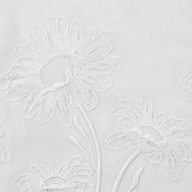 POCOline Scheibengardine Kristin weiß B/L: ca. 110x140 cm