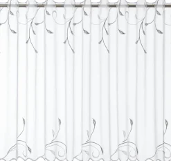 POCOline Scheibengardine Ranke weiß B/L: ca. 150x90 cm