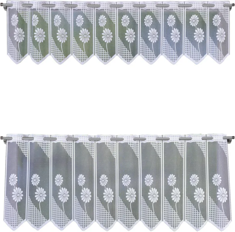 POCOline Scheibengardine Rügen weiß B/L: ca. 140x45 cm