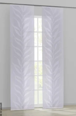POCOline Schiebevorhang Irina weiß B/L: ca. 60x245 cm