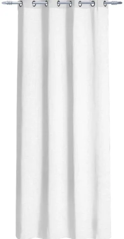 POCOline Ösenvorhang Cleo weiß B/L: ca. 140x240 cm