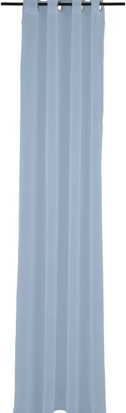 POCOline Ösenvorhang Micha blau B/L: ca. 135x235 cm