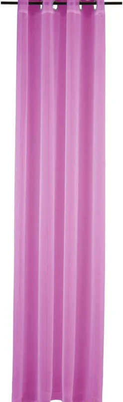 POCOline Ösenvorhang Micha pink B/L: ca. 135x235 cm