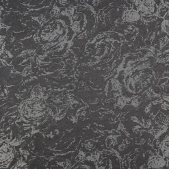POCOline Ösenvorhang Roses schwarz B/H: ca. 140x245 cm