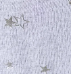 POCOline Ösenvorhang Stars 2 weiß B/L: ca. 140x245 cm