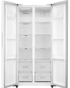 POCOline Side-by-Side SBS179-460EWDNF weiß B/H/T: ca. 83,5x177,5x63,5 cm