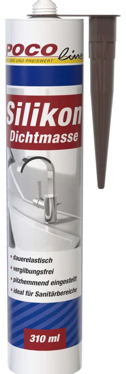 POCOline Silikon braun ca. 0,31 l