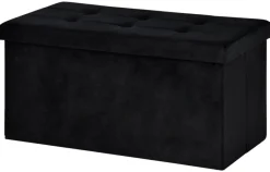 POCOline Sitzbank schwarz B/H/L: ca. 38x38x76 cm