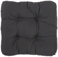 POCOline Sitzkissen anthrazit Polyester B/H/L: ca. 38x6x38 cm