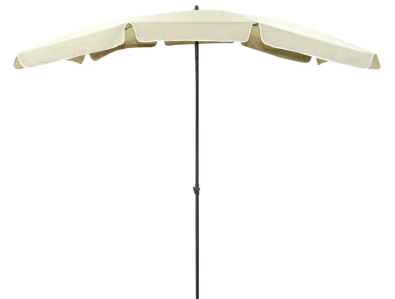 POCOline Sonnenschirm natur Stahl B/H/L: ca. 150x238x230 cm