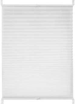 POCOline Spannplissee Non Woven weiß B/L: ca. 50x130 cm