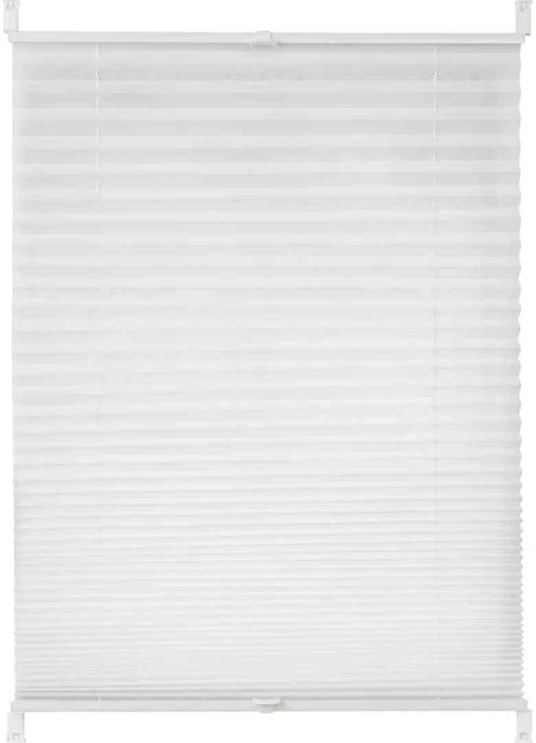 POCOline Spannplissee Non Woven weiß B/L: ca. 50x130 cm