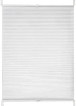 POCOline Spannplissee Non Woven weiß B/L: ca. 70x130 cm