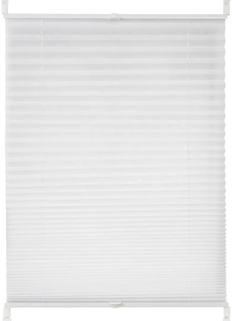 POCOline Spannplissee Non Woven weiß B/L: ca. 70x130 cm
