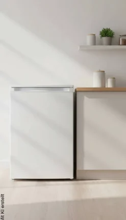 POCOline Stand-Kühlschrank KS 85-115 DS weiß B/H/T: ca. 54,6x84,7x55,6 cm
