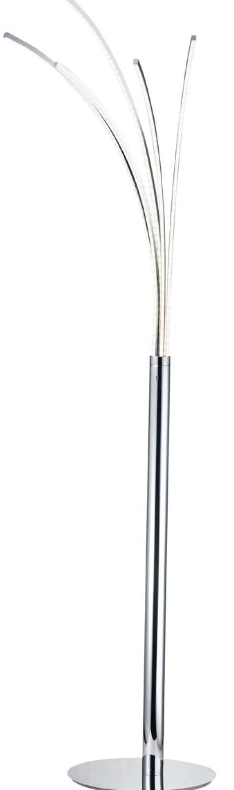POCOline Stehlampe Palmier Chrom Metall H: ca. 180 cm 5 Brennstellen