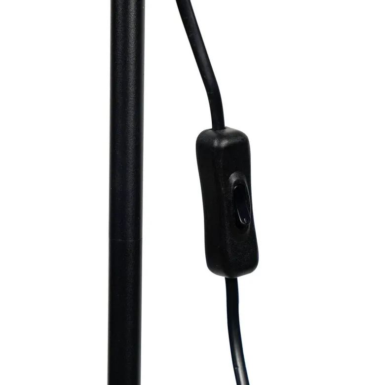 POCOline Stehlampe Zero schwarz Kunststoff Metall H/D: ca. 143x28 cm E27 1 Brennstellen