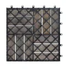 POCOline Terrassenfliese Anthrazit anthrazit B/L: ca. 30x30 cm