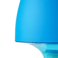 POCOline Tischleuchte Sveta blau Kunststoff H: ca. 24 cm E14 1 Brennstellen