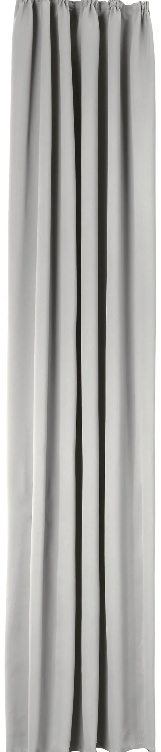 POCOline Verdunklungsvorhang Luna silber B/L: ca. 140x245 cm