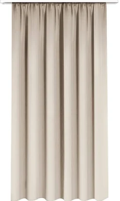 POCOline Verdunklungsvorhang Luna beige B/L: ca. 135x175 cm
