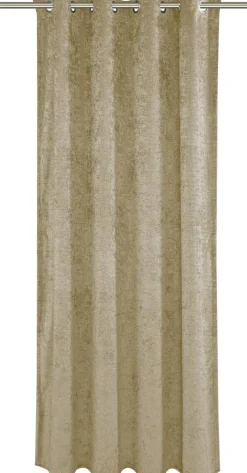POCOline Verdunklungsvorhang Pia sand B/L: ca. 140x245 cm