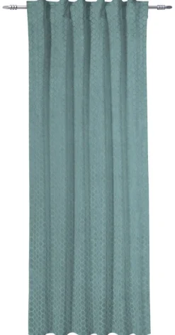 POCOline Verdunklungsvorhang Pia silber B/L: ca. 140x245 cm