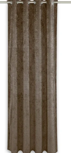 POCOline Verdunklungsvorhang Pia silber B/L: ca. 140x245 cm