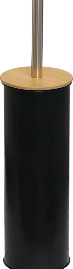 POCOline WC-Garnitur Nordic Black schwarz Edelstahl