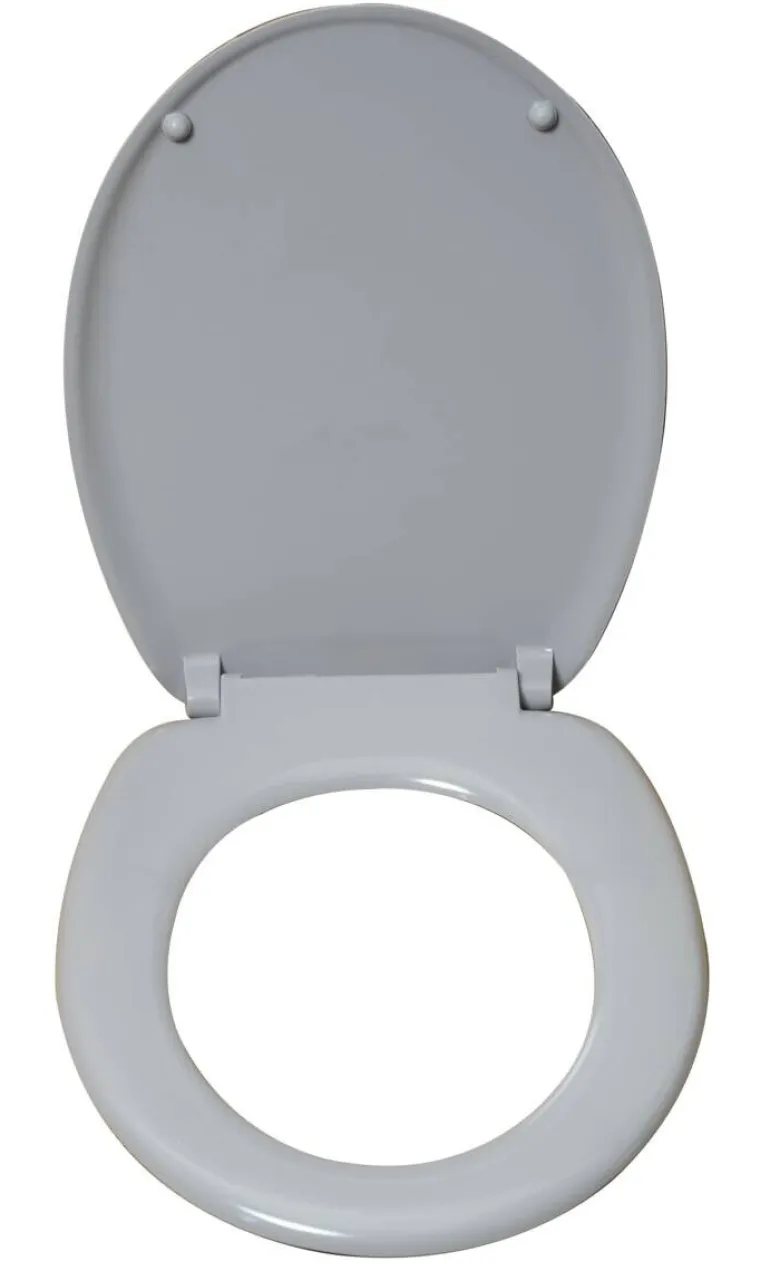 POCOline WC-Sitz Cassano grau Duroplast