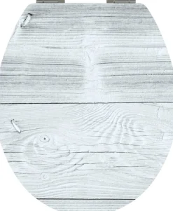 POCOline WC-Sitz Holzdesign MDF