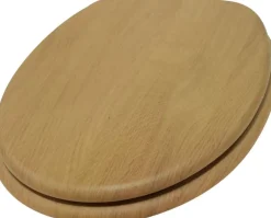 POCOline WC-Sitz Holzoptik MDF