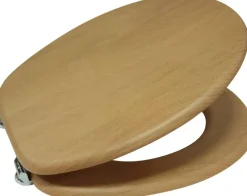 POCOline WC-Sitz Holzoptik MDF