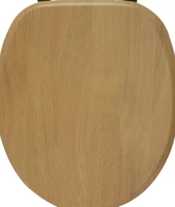 POCOline WC-Sitz Holzoptik MDF