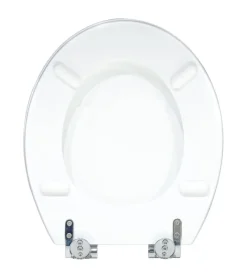 POCOline WC-Sitz Shiny weiß weiß MDF