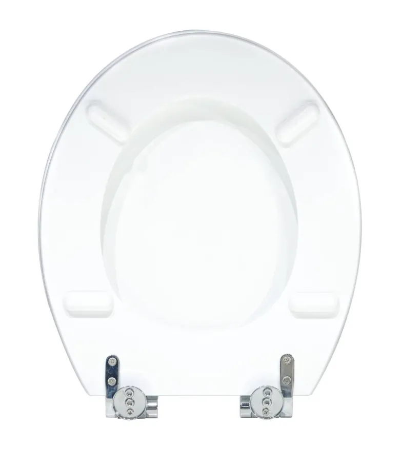 POCOline WC-Sitz Shiny weiß weiß MDF