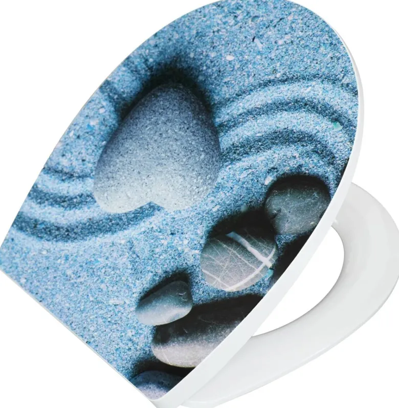 POCOline WC-Sitz Valentine steingrau Thermoplast