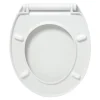 POCOline WC-Sitz Wassertropfen hellgrau Duroplast