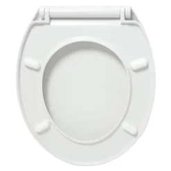 POCOline WC-Sitz Wassertropfen hellgrau Duroplast