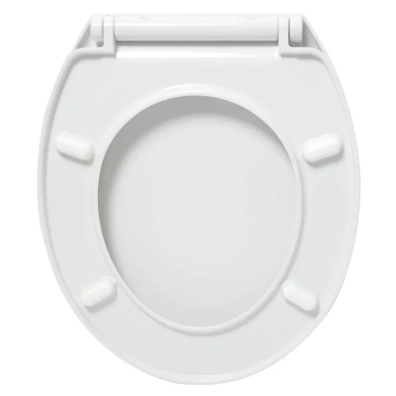 POCOline WC-Sitz Wassertropfen hellgrau Duroplast