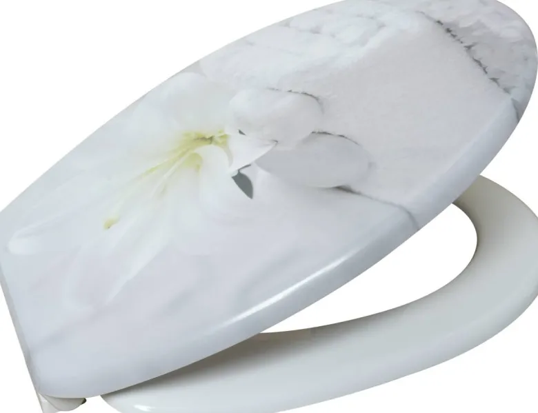 POCOline WC-Sitz White Wellness Duroplast
