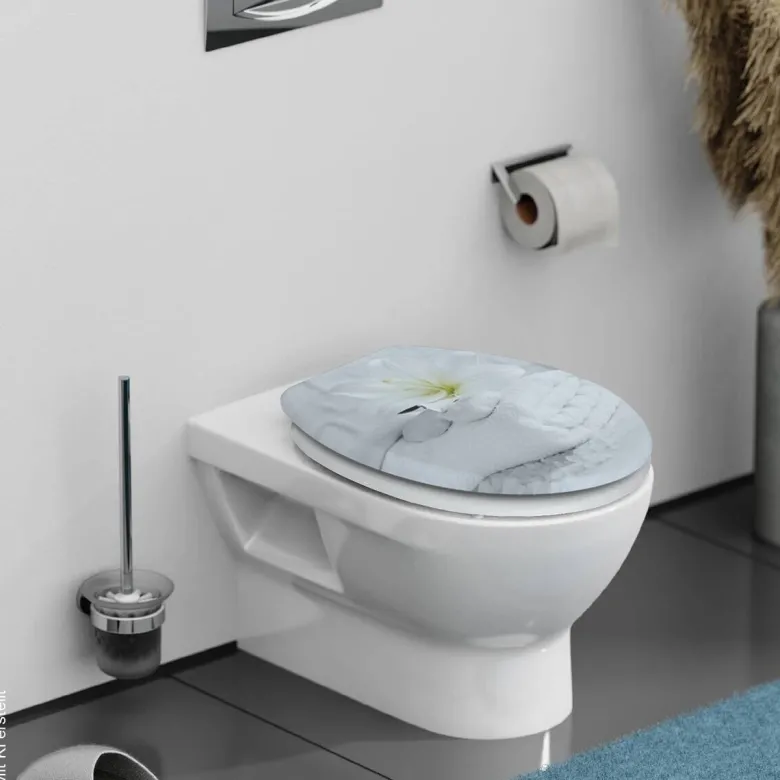 POCOline WC-Sitz White Wellness Duroplast