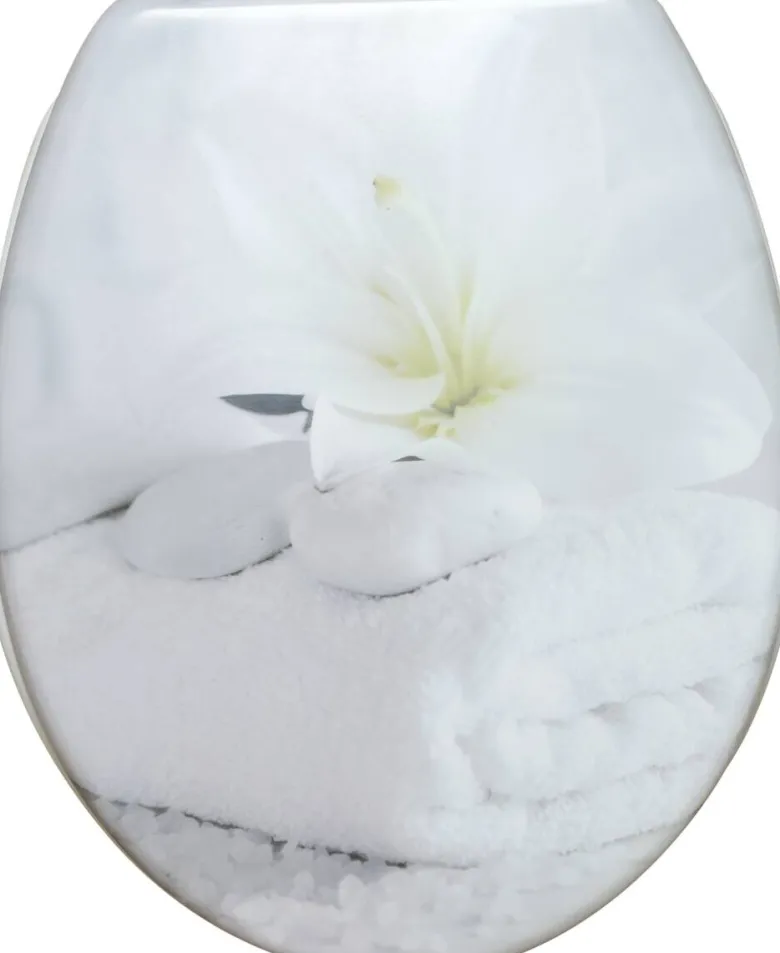 POCOline WC-Sitz White Wellness Duroplast