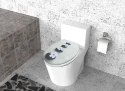 POCOline WC-Sitz Zen Flower Duroplast